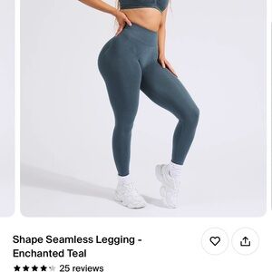 Buffbunny Enchanted Teal Leggings